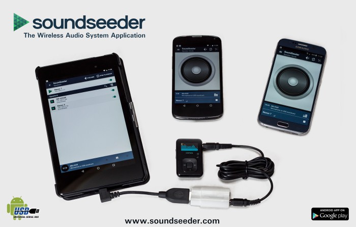 android usb audio with soundseeder